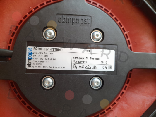 EBM Papst-RG190-39/14/2TDMO-221 price