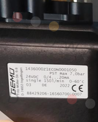 Gemü-1436000Z1ECON0001050 / 88429206 price