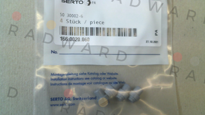 Serto-166.0020.060 / SO 30002-6 price