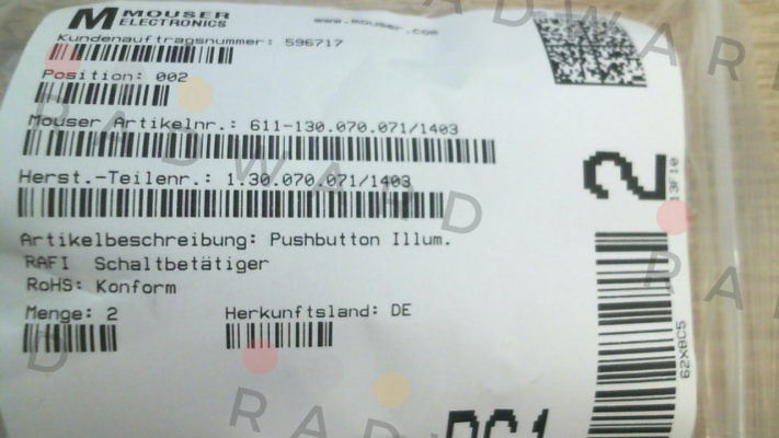 Rafi-1.30.070.071/1403 price