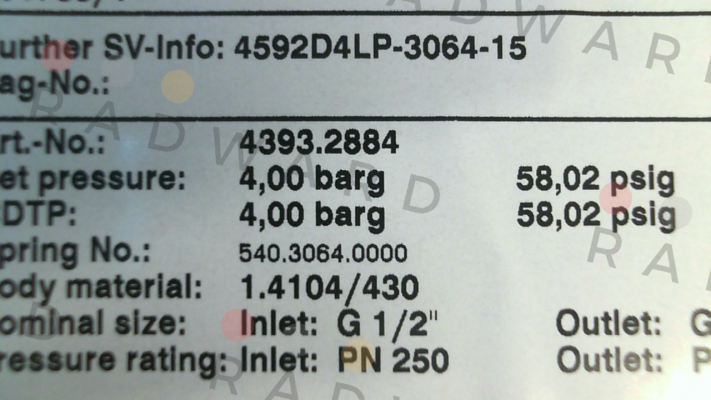 Leser-4393.2884 price