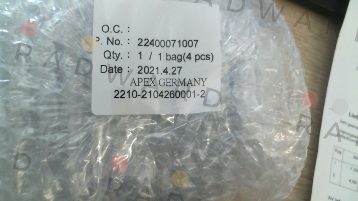 Apex Dynamics-22400071007 price