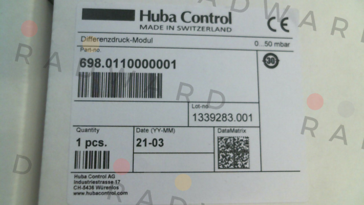 Huba Control-698.0110000001 price