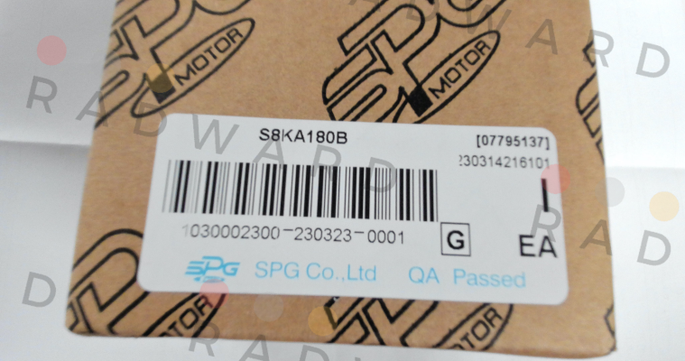 Spg Motor-S8KA180B price