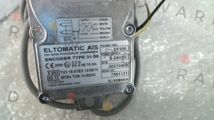 Eltomatic-Type 01-08 P/N 98.2054 price