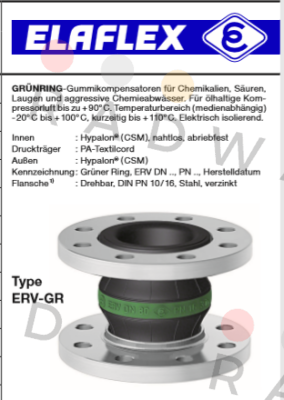 Elaflex-ERV-GR 250.10 price
