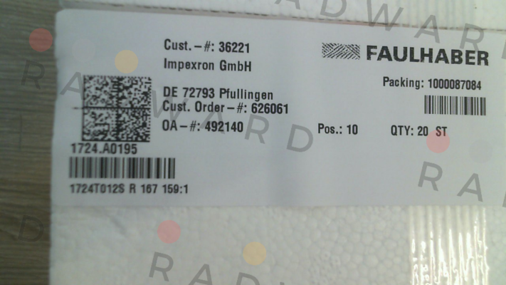 Faulhaber-1724.A0195 price