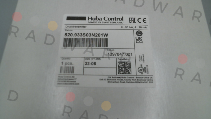 Huba Control-520.933S03N201W0 price