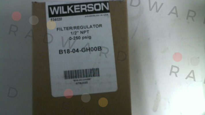 Wilkerson-B18-04-GH00B price
