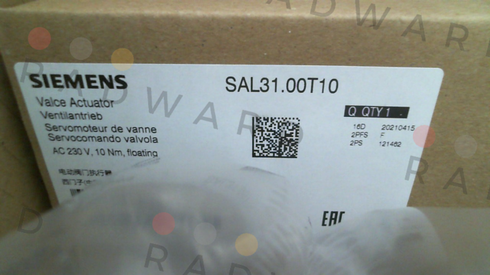 Siemens (Landis Gyr)-SAL31.00T10 (131033) price