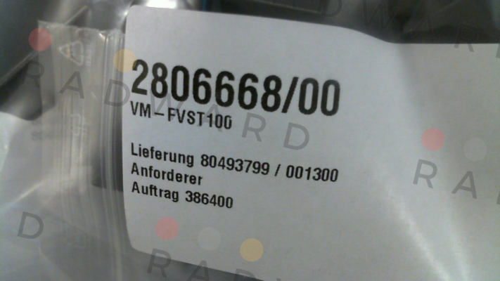 Vahle-P/n: 2806668/00, Type: VM-FVST100 price