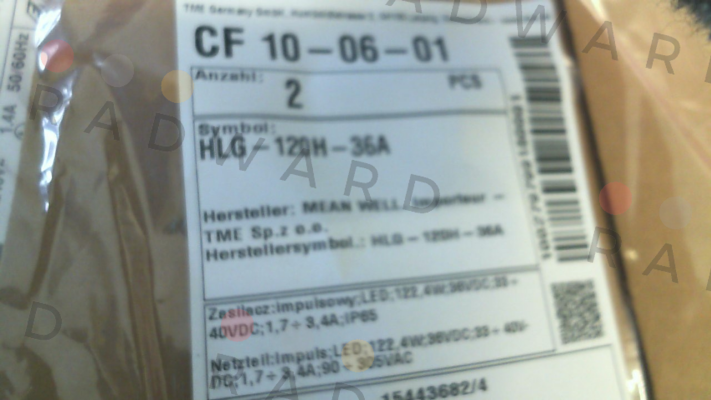 Mean Well-HLG-120H-36A price