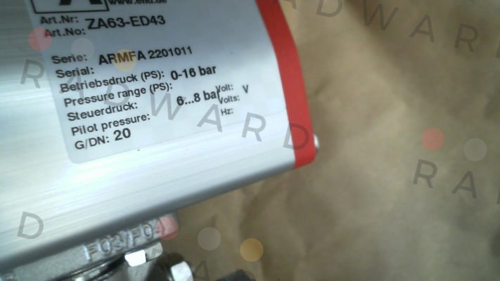 End Armaturen-ZA63-ED43(DN20) price