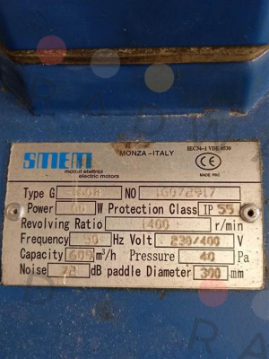 Smem-SERVO VENTILATION KIT 160 price