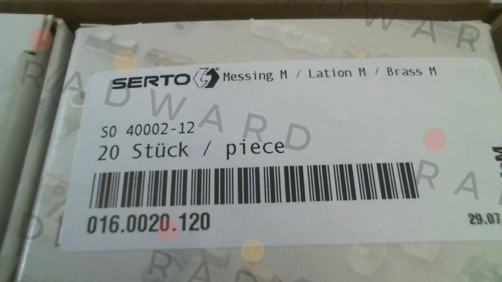 Serto-016.0020.120 / SO 40002-12 price