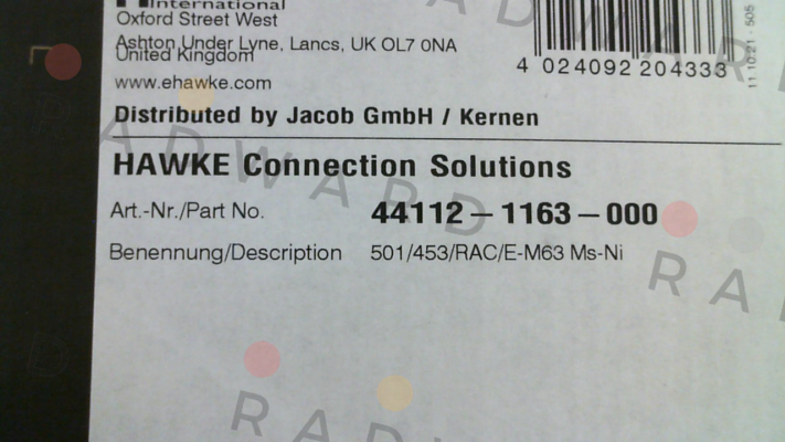 Hawke-501/453/RAC/E/M63/NP price