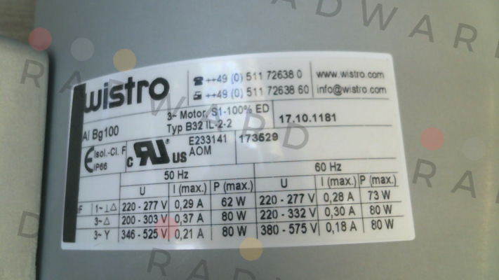 Wistro-17.10.1181 price