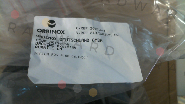 Orbinox-Plunger for pneumatic cylinder type C160 price