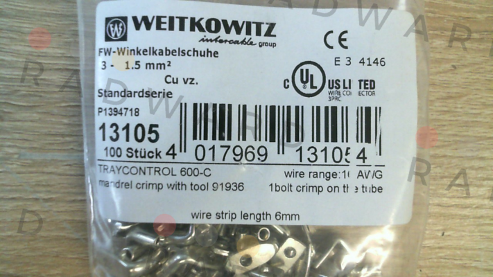 WEITKOWITZ-13105 (1 pack 100 pcs) price