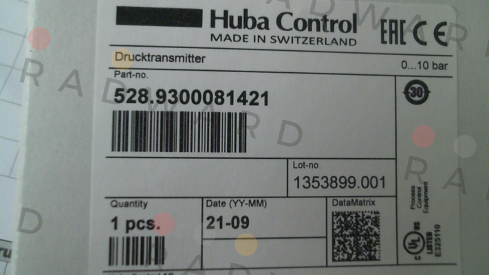 Huba Control-528.9300081421 price