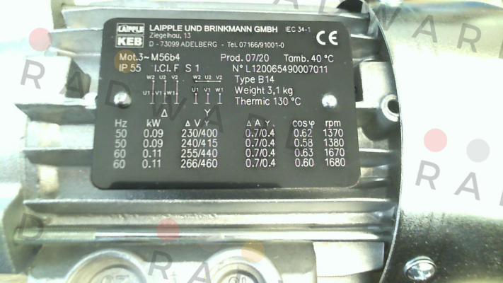 LAIPPLE KEB-56L/4-TB price