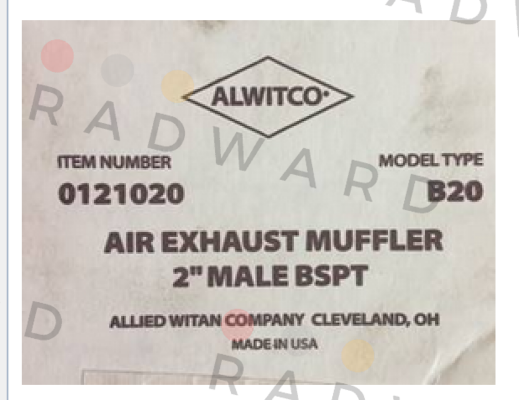 Alwitco-B20-0121020 price