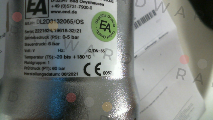 End Armaturen-DL2D3132065/OS price