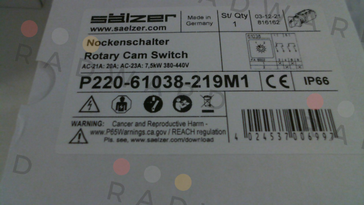Salzer-P220-61038-219M1 price