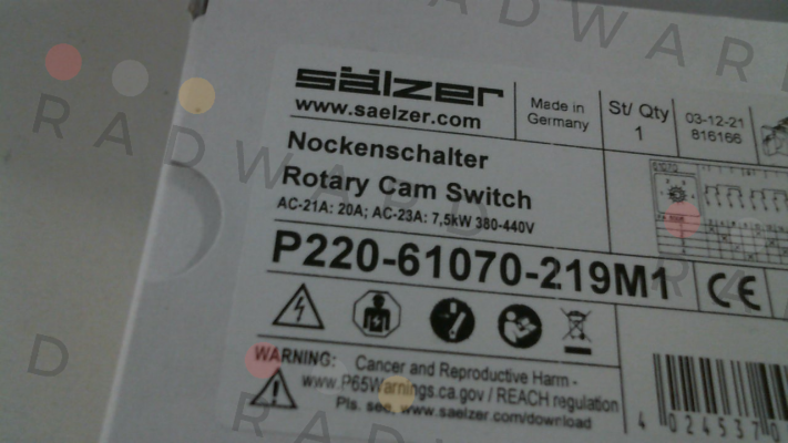 Salzer-P220-61070-219M1 price