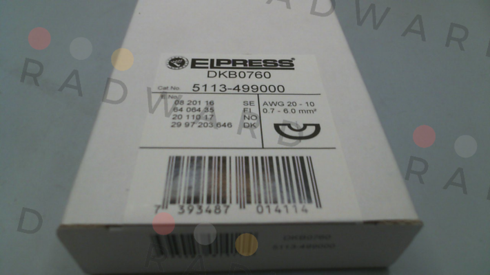 Elpress-p/n: 5113-499000, Type: DKB0760 price