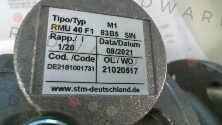 Stm-RMU 40 F1 1/20 63B14 SIN price