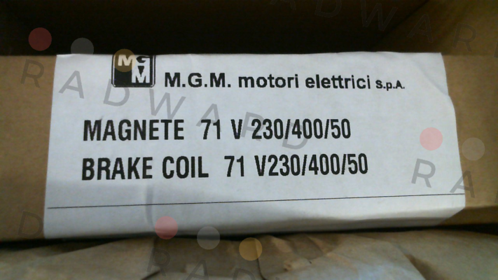 M.G.M MOTORI-BA-71 AC 230/400V 50HZ price