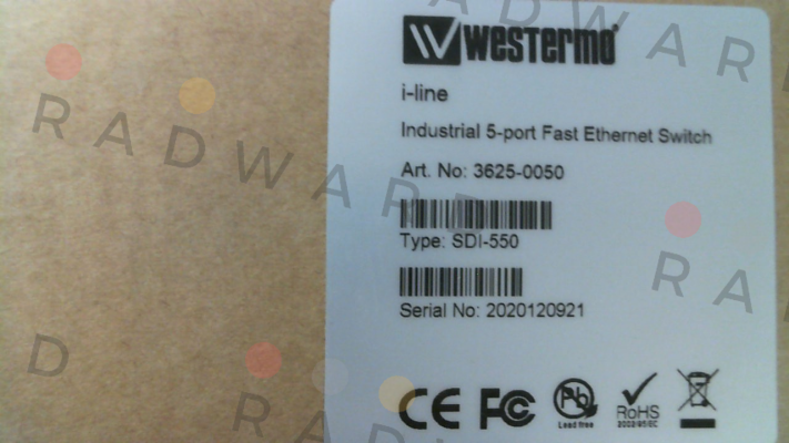 Westermo-3625-0050 / SDI-550 price