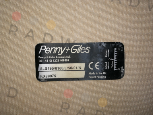 Penny & Giles-SLS190/0100/L/50/01/N   (DSLS190L-GEN-0004) price