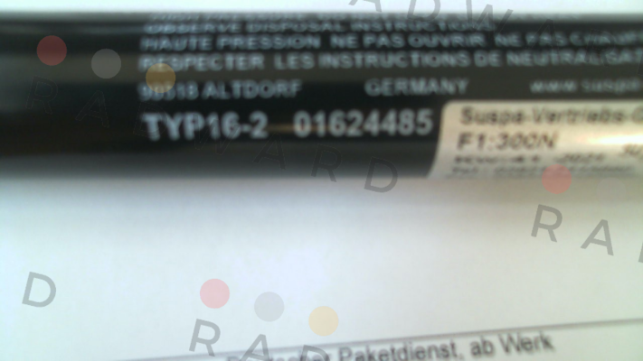 Suspa-16-2 016 10120A 300N price