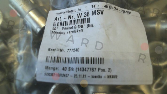 Landefeld-W 38 MSV price