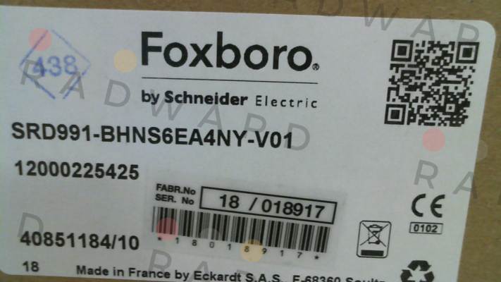 Foxboro-SRD991-BHNS6EA4NY-V01 price