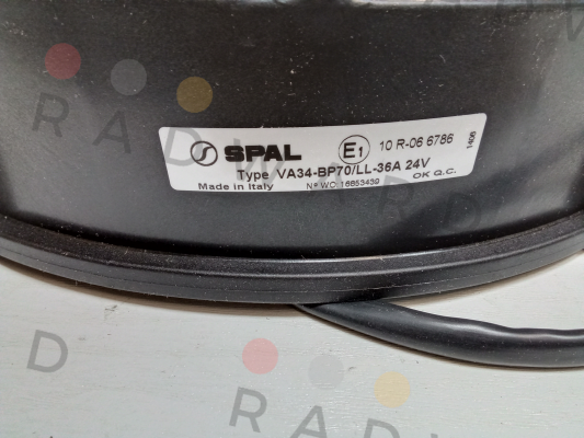 SPAL-3010.2554 / VA34-BP70/LL-36A price