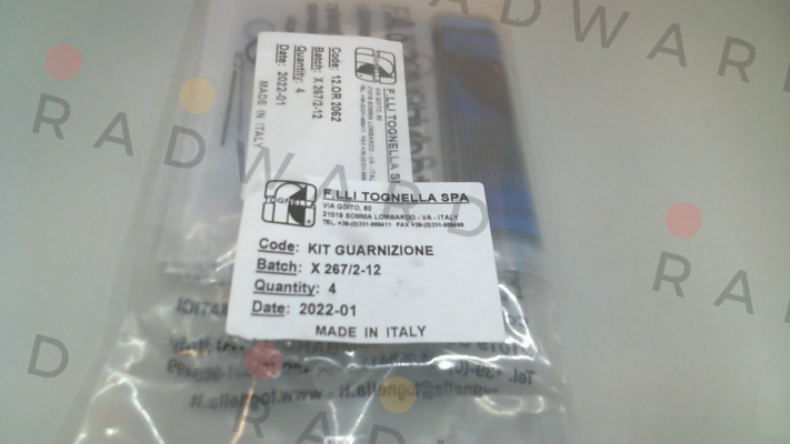 Tognella-seal set FT267/2-1/2 price