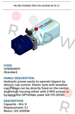 OMFB Hydraulic-M14781609317 price