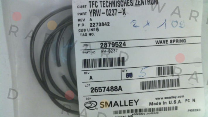 SMALLEY-YRW-0237-X price