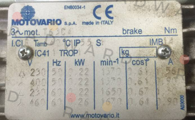 Motovario-TS63C4 price