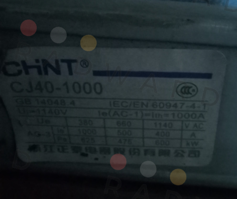 Chint-CJ40-1000 price