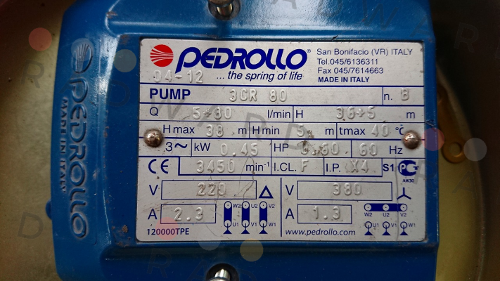 Pedrollo-Pos7 Bear ings  6202 22-C31620/ZZ price