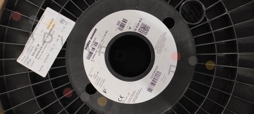 Huber Suhner-p/n: 12536692 type: 4GKW-AX-1800V-1X2.5MM-BK price