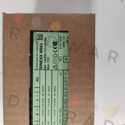 Camille Bauer-P/N: 146458, Type: SINEAX M 563 price