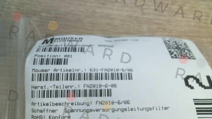 Schaffner-FN2010-6-06 price