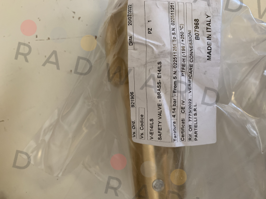 Nuova General Instruments-E14/LS (70 bar) price