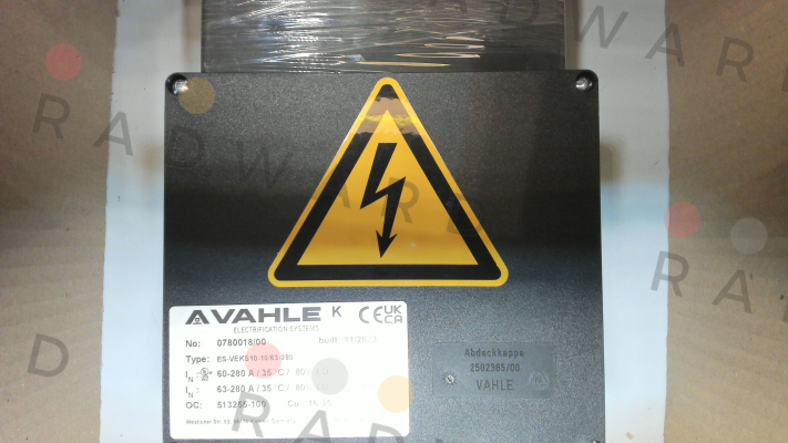 Vahle-0780018/00 - ES-VEKS10-10/63-280 price