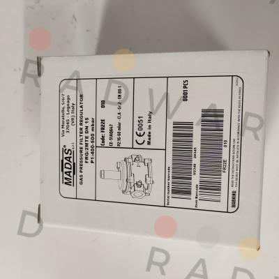 Madas-FRG/2MTE DN15 (FR22E 010) price